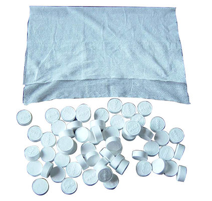 Limpezas mágicas viscosas da tabuleta do OEM 100% com a malha não tecida, tecido comprimido